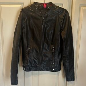 Little Black Moto Jacket